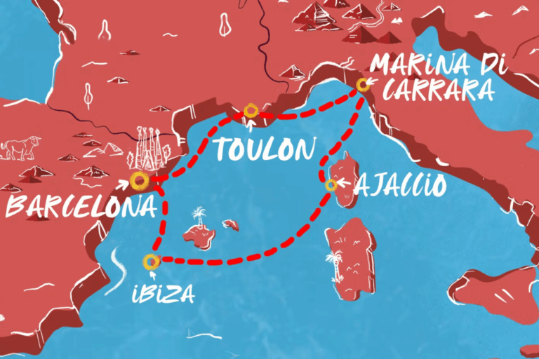 Coastal Gems Map