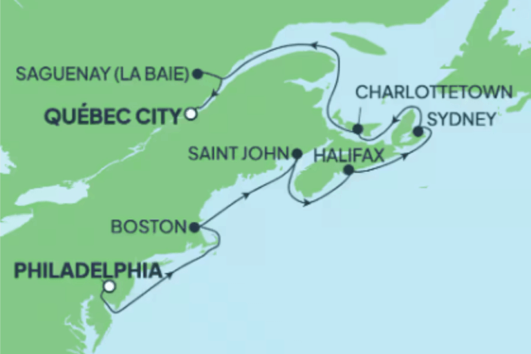 Canada & New England Itinerary