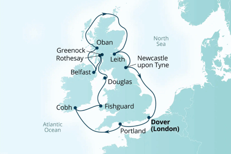 Jewels Of The British Isles Itinerary