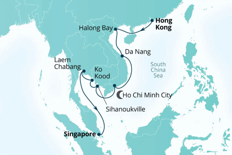 Thailand, Cambodia & Vietnam Itinerary
