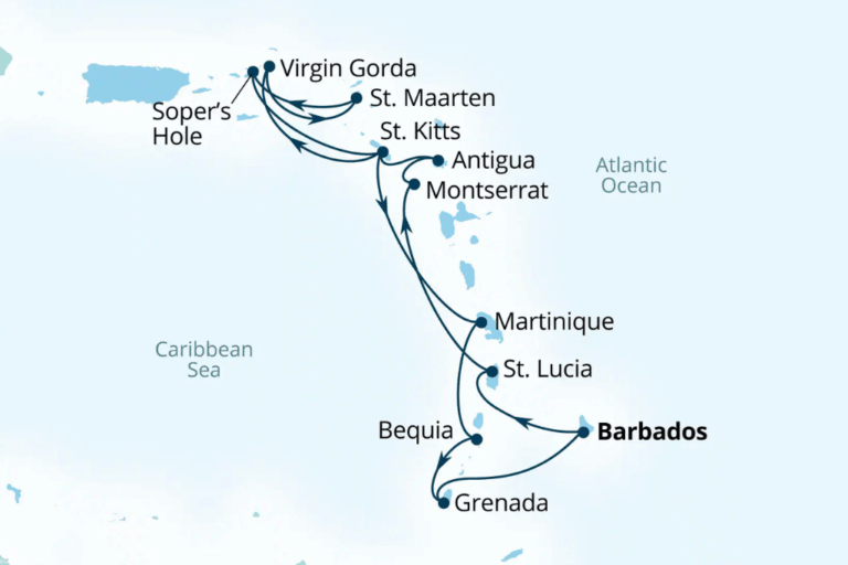 Exotic Caribbean In Depth Itinerary
